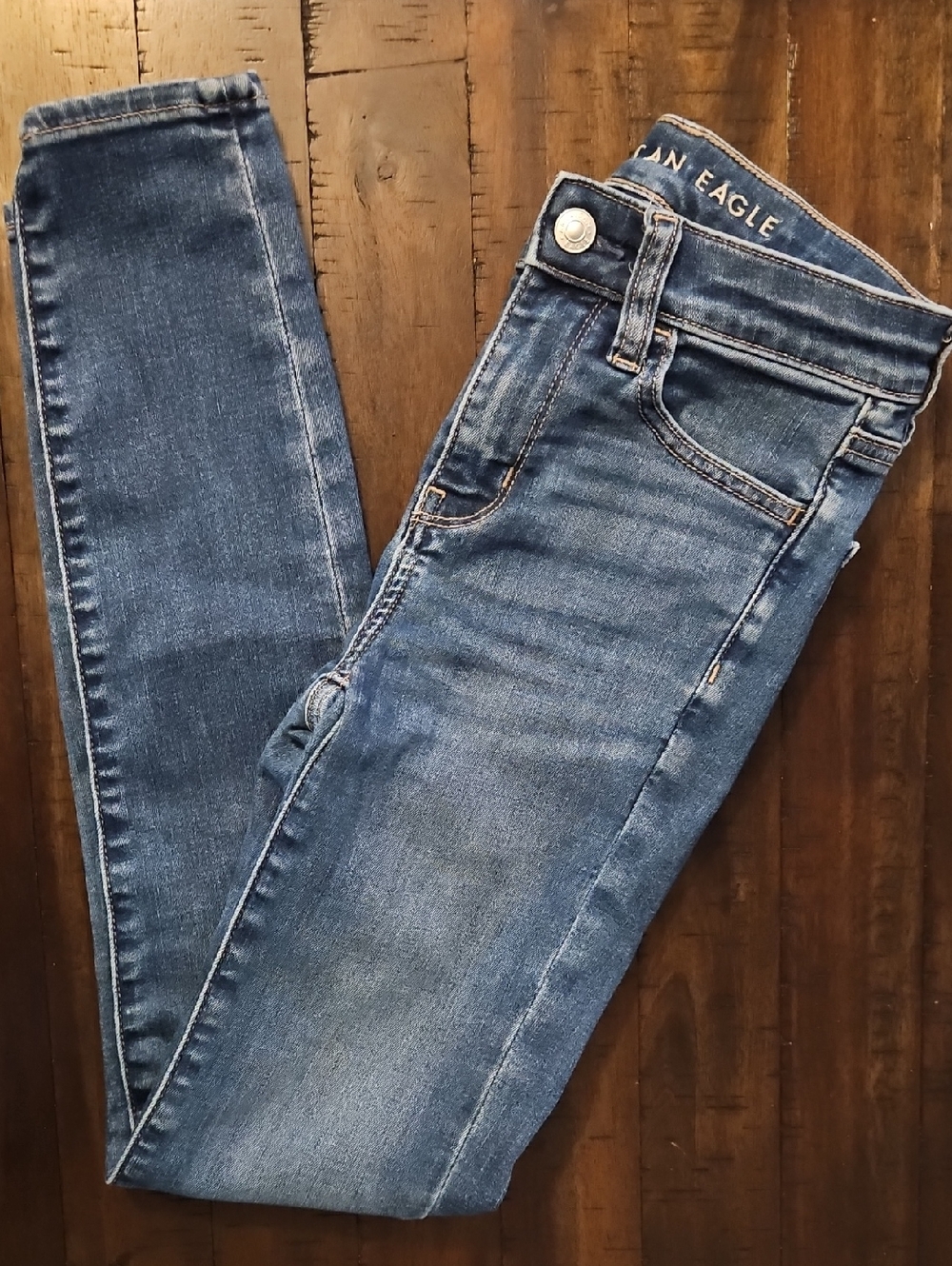 American Eagle Outfitters High Rise Jeggings Size 00 Regular